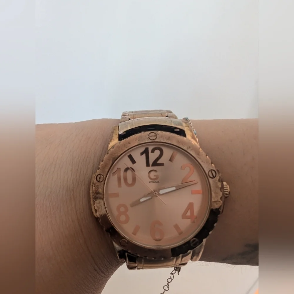 Guess Rose Gold Watch with Rose Gold Dial